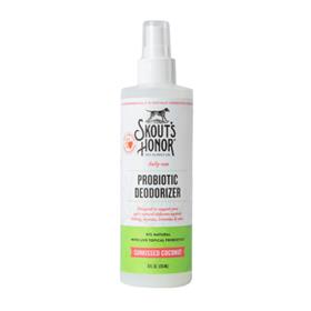 Skouts Honor Natural Sunkissed Coconut Scent Probiotic Dog Cat Deodorizer Spray