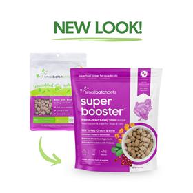 Small Batch Super Booster Freeze Dried Treat Turkey Bites