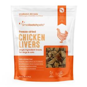 SmallBatch Freeze Dried Chicken Liver Dog Treats