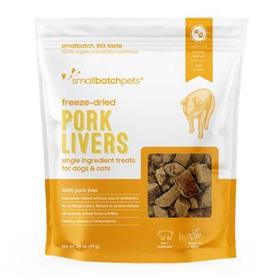SmallBatch Freeze Dried Pork Liver Dog Treats