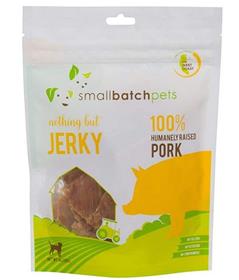 Small Batch Pork Jerky Dog Treats