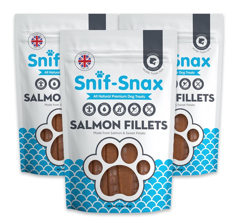 Snif Snax Salmon and Sweet Potato Cutlets