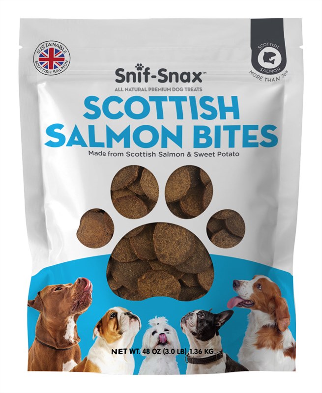 Snif Snax Smoked Salmon and Sweet Potato Bites