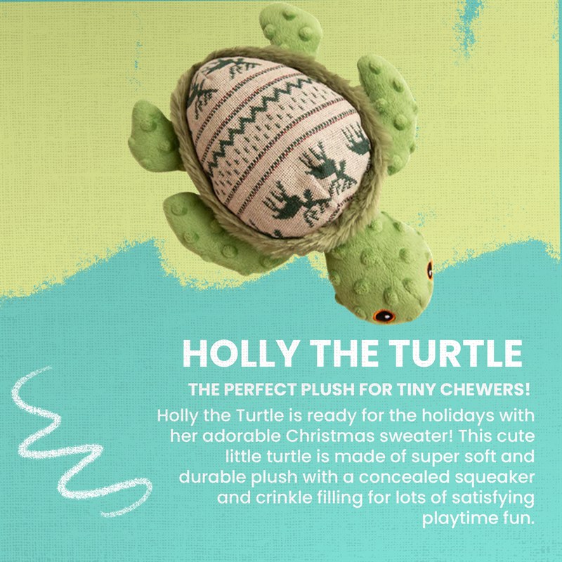 Snugarooz Holly the Turtle Dog Toy