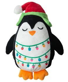 Snugarooz Merry Penguin Dog Toy