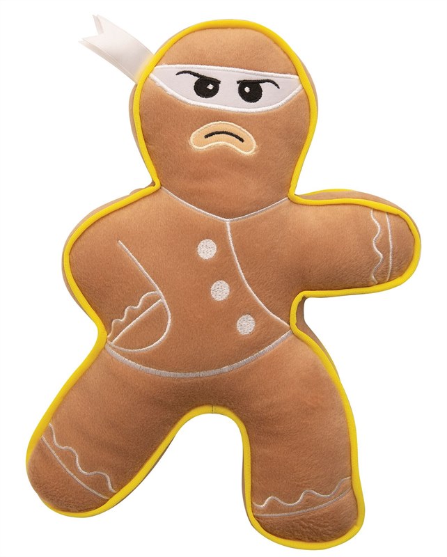 Snugarooz Ninjabread Man Dog Toy