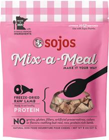 Sojos Dog Mix A Meal Freeze dried Lamb