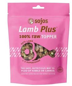 Sojos Lamb Plus Raw Grain Free Dog Food Topper