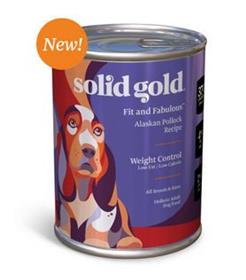 Solid Gold Fit and Fabulous Low Fat Low Calorie Alaskan Pollock Can