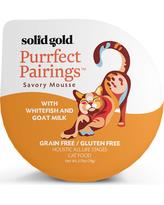 Solid Gold Purrfect Pairings With Whitefish and Goat Milk