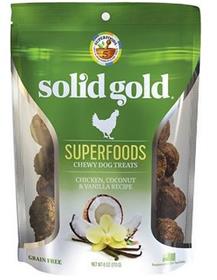 Solid Gold Superfoods Chicken Coconut Vanilla Chewy Dog Treats