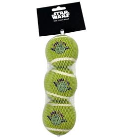 Star Wars Yoda Squeaky Tennis Ball Dog Toy