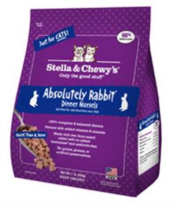 Stella and Chewys Absolutely Rabbit Cat Dinner Morsels
