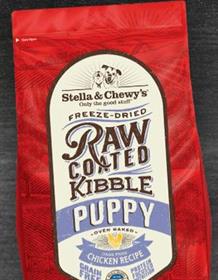 stella and chewy raw coated kibble puppy