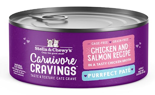 Stella and Chewys Carnivore Cravings Purrfect Pate Chicken and Salmon Recipe