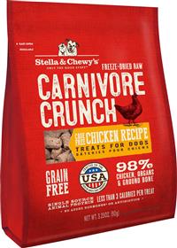 Stella and Chewys Carnivore Crunch Chicken Dog Treat