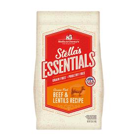 Stella and Chewys Essentials Grain Free Grass Fed Beef and Lentils Recipe