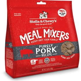 Stella and Chewys Freeze Dried Raw Purely Pork Meal Mixer