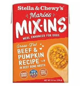 Stella and Chewys Maries Mix Ins Beef Pumpkin Recipe