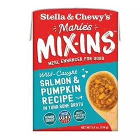 Stella and Chewys Maries Mix Ins Salmon Pumpkin Recipe