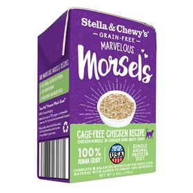 Stella and Chewys Marvelous Morsels Cage Free Chicken Recipe Wet Cat Food