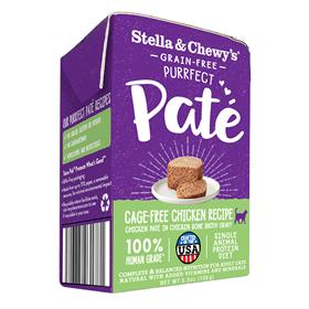 Stella and Chewys Purrfect Pate Cage Free Chicken Recipe Cat Wet Food