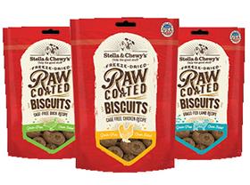Stella and Chewys Raw Coated Biscuits