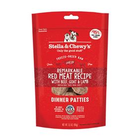 Stella and Chewys Remarkable Red Meat Recipe Freeze Dried Dinner Patties