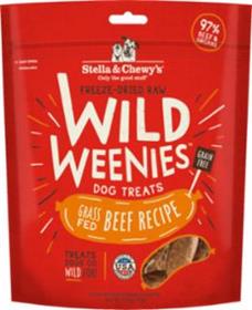 Stella and Chewys Wild Weenies Grass Fed Beef Recipe Dog Treat