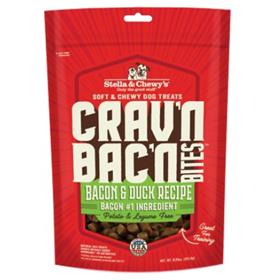 Stella Chewys Cravn Bacn Bites Bacon Duck Recipe Dog Treats