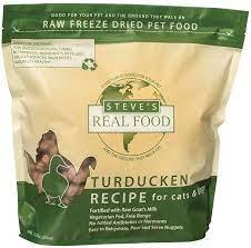 Steves Dog Food Freeze Dried Turducken Diet for Dogs