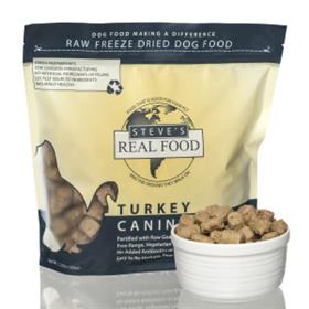 Steves Dog Food Freeze Dried Turkey Diet for Dogs