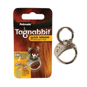 Tagnabbit Quick Release Pet Tag Ring