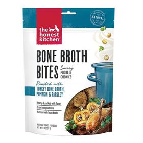 The Honest Kitchen Bone Broth Bites Roasted With Turkey Bone Broth Pumpkin Parsley Dog Treats