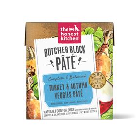 The Honest Kitchen Butcher Block Pate Turkey Autumn Veggies Pate Wet Dog Food