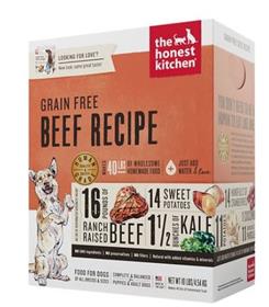 The Honest Kitchen Dehydrated Grain Free Beef Recipe