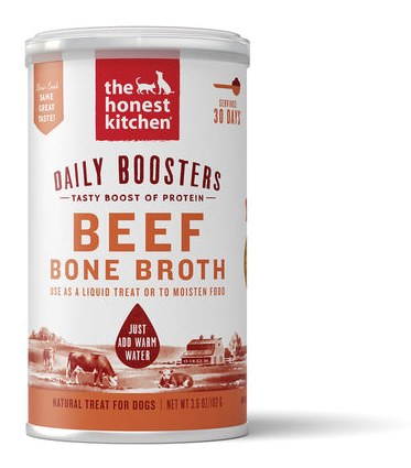 The Honest Kitchen Instant Bone Broth Beef and Turmeric