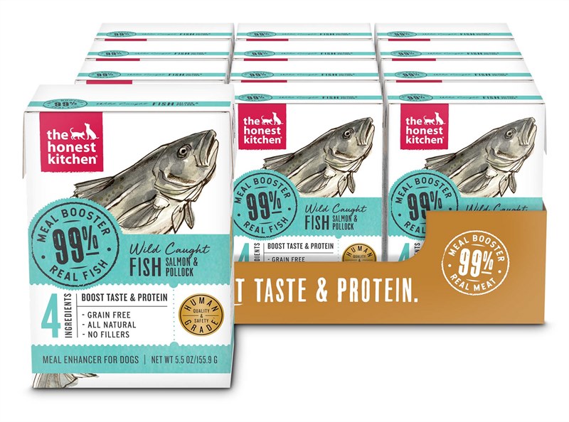 The Honest Kitchen Meal Booster Salmon and Pollock