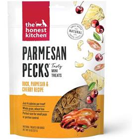 The Honest Kitchen Parmesan Pecks Duck Parmesan Cherry Dog Treats