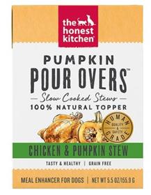 The Honest Kitchen Pumpkin Pour Overs Chicken Pumpkin Stew Wet Dog Food Topper