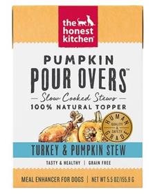 The Honest Kitchen Pumpkin Pour Overs Turkey Pumpkin Stew Wet Dog Food Topper