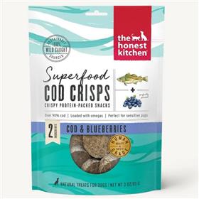 The Honest Kitchen Superfood Cod Crisps Cod Blueberry