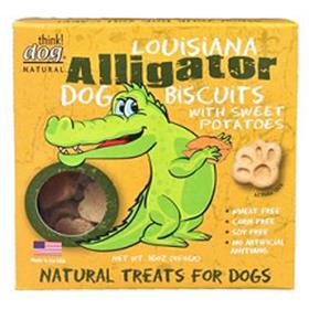 Think Dog Louisiana Alligator with Sweet Potatoes Biscuits