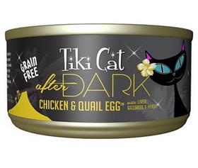 Tiki Cat After Dark Chicken Quail Canned Cat Food
