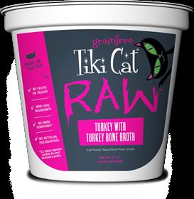 Tiki Cat Raw Turkey with Bone Broth