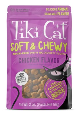 Tiki Cat Soft Chewy Chicken Recipe Grain Free Cat Treats