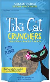 Tiki Cat Treat Pouch Crunchers Tuna and Pumpkin