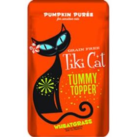 Tiki Cat Tummy Topper Pumpkin Wheatgrass Cat Treat