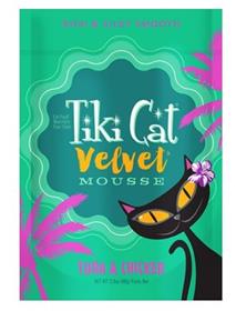 Tiki Cat Velvet Mousse Tuna Chicken Grain Free Wet Cat Food