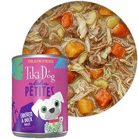 Tiki Dog Aloha Petites Chicken Duck Maui Canned Dog Food